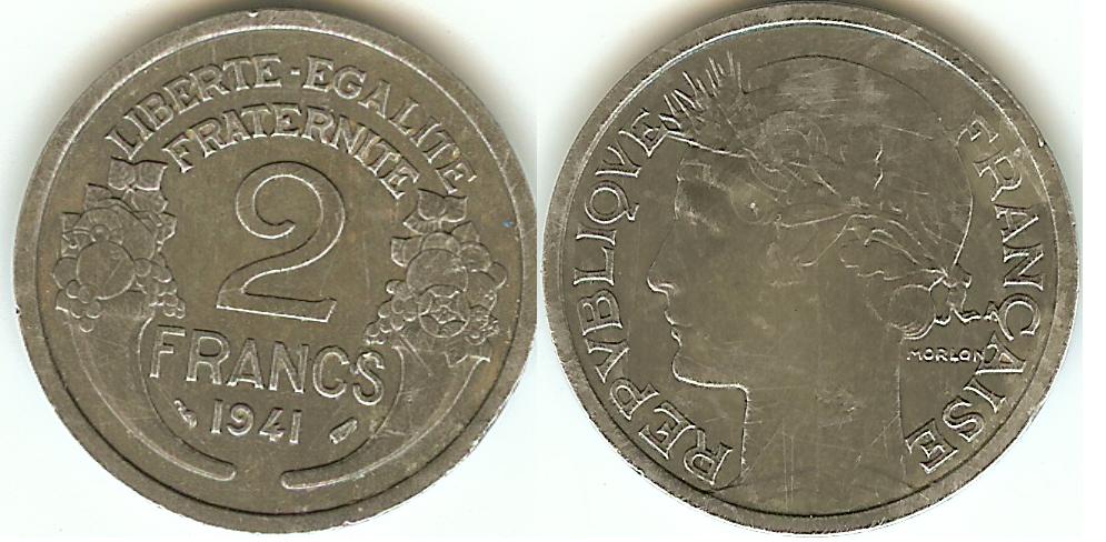 2 Francs 1941 aEF